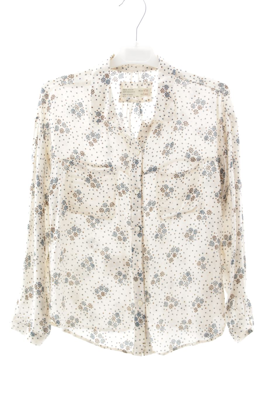 Camisa de manga larga de Zara de la talla 9 años