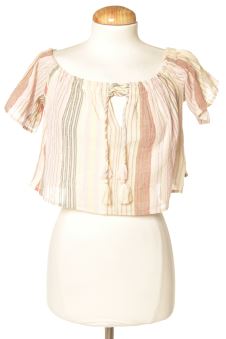 Blouse à manches courtes S Pull & Bear