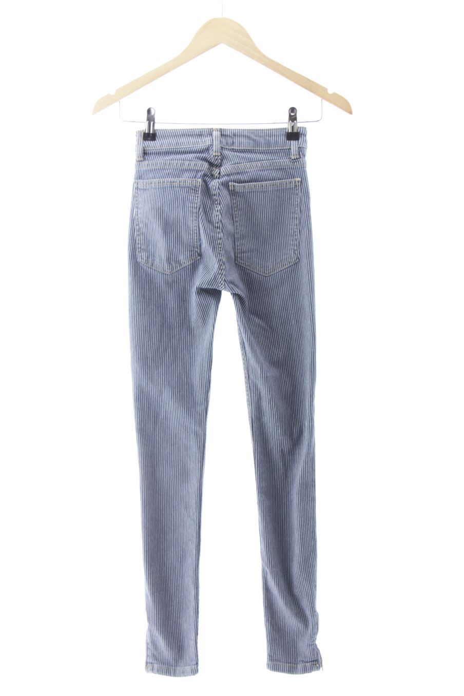 Vaquero de American Apparel de la talla XS, de color rayas de ropa vaquera