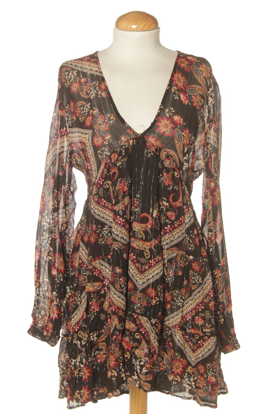 Robe casual Zara de la taille S, de couleur imprimés