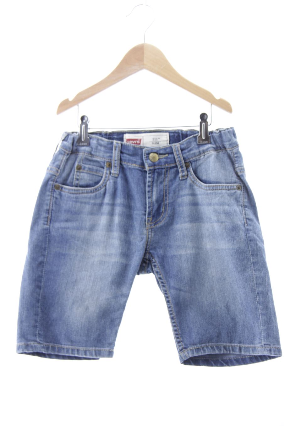 Short en jean Levi's de la taille 8 ans de denim de seconde main