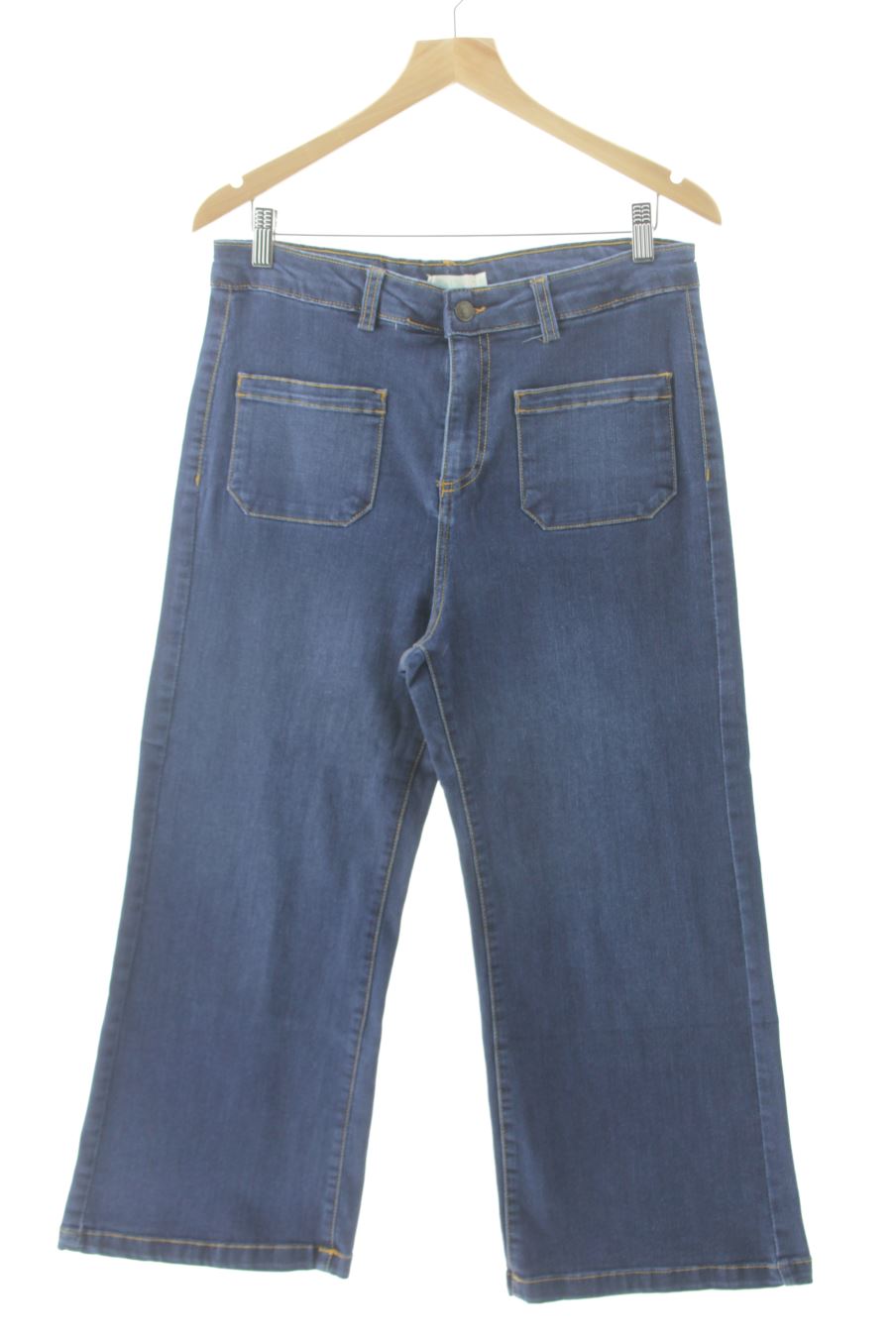 Jeans Hug & clau de la taille 38, de couleur bleu de denim