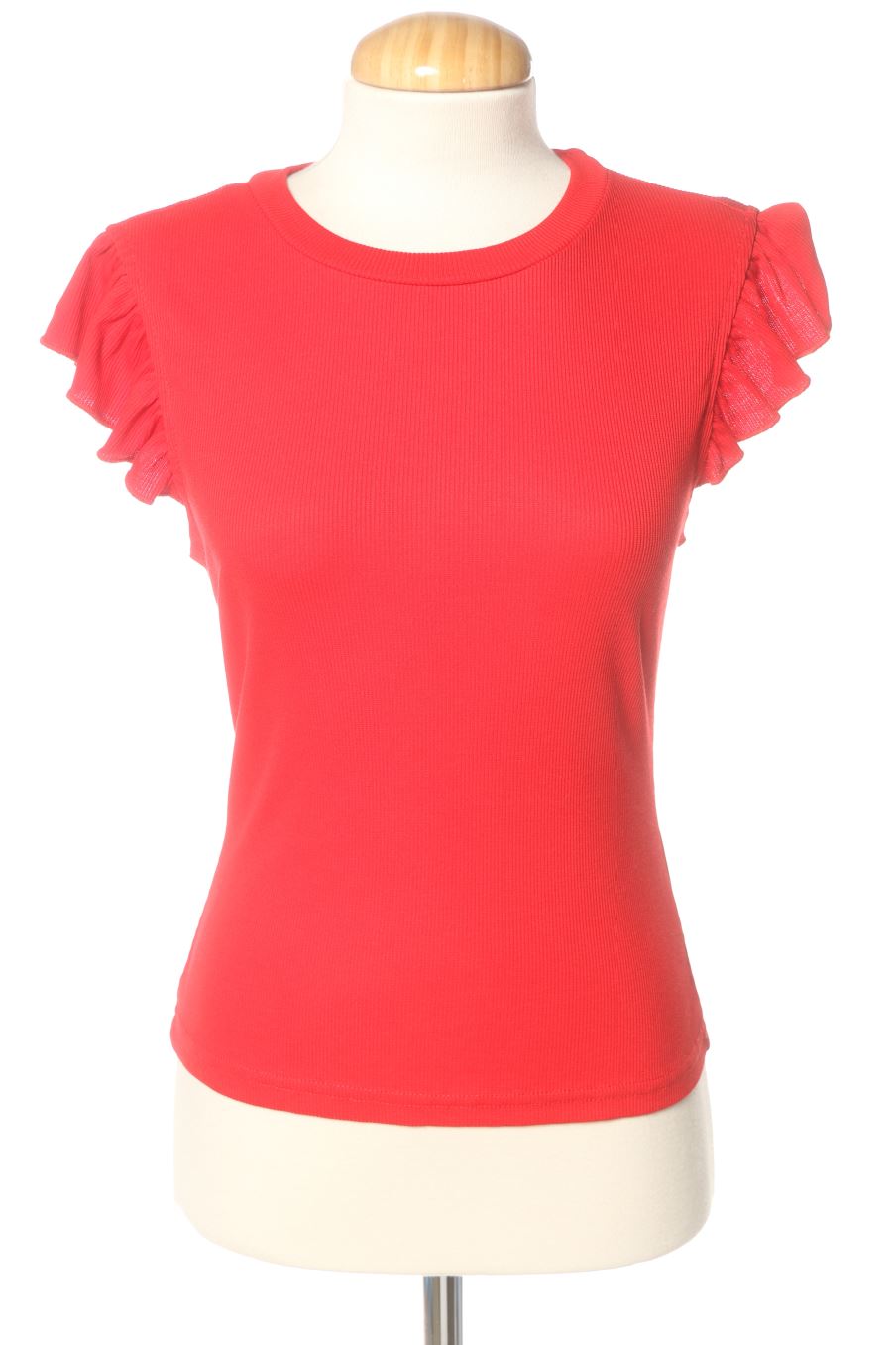 Aufwändiges Top von PERCENTIL Größe S, Farbe Rot, für