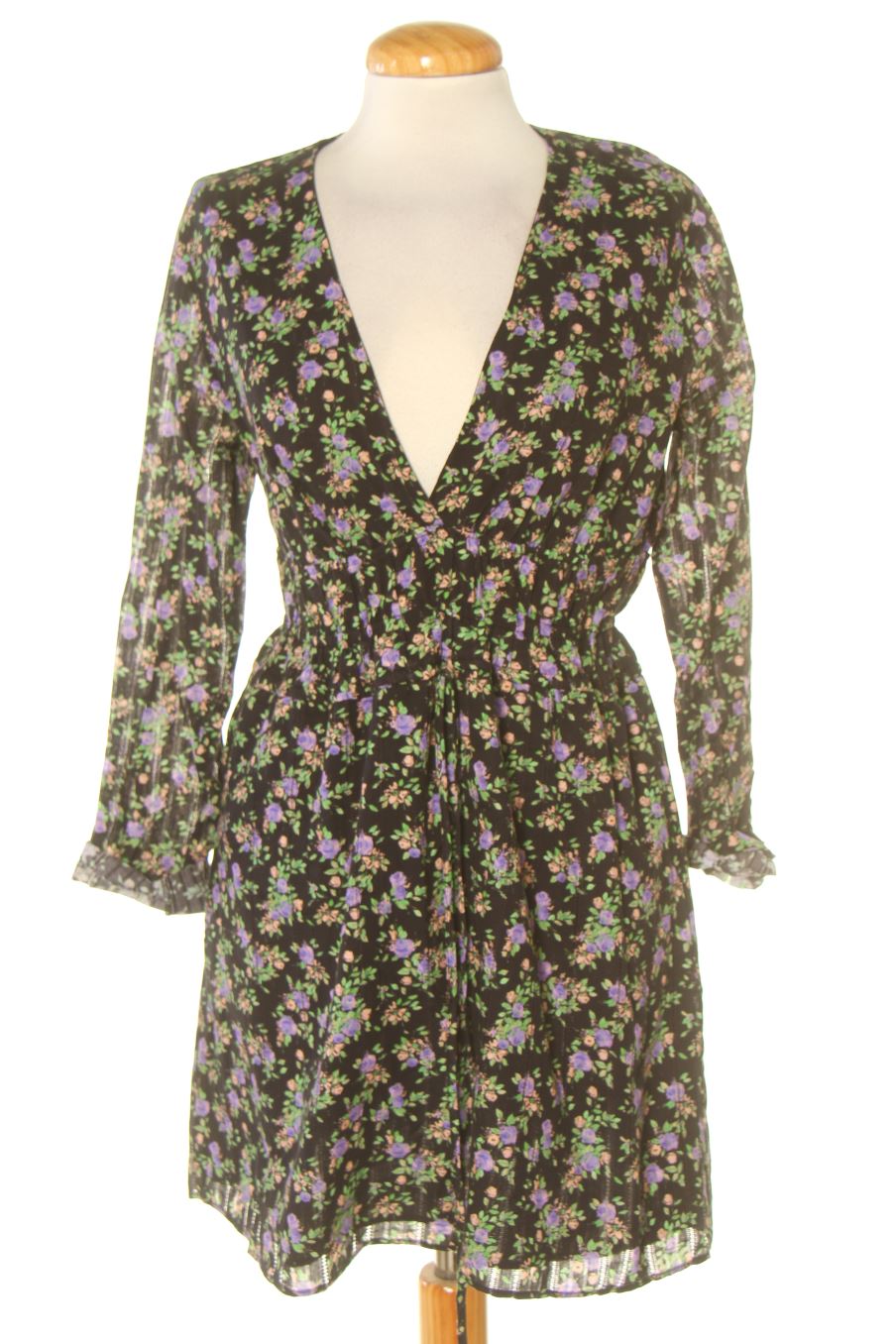 Vestito casual de Zara de la talla XS, de color fiori