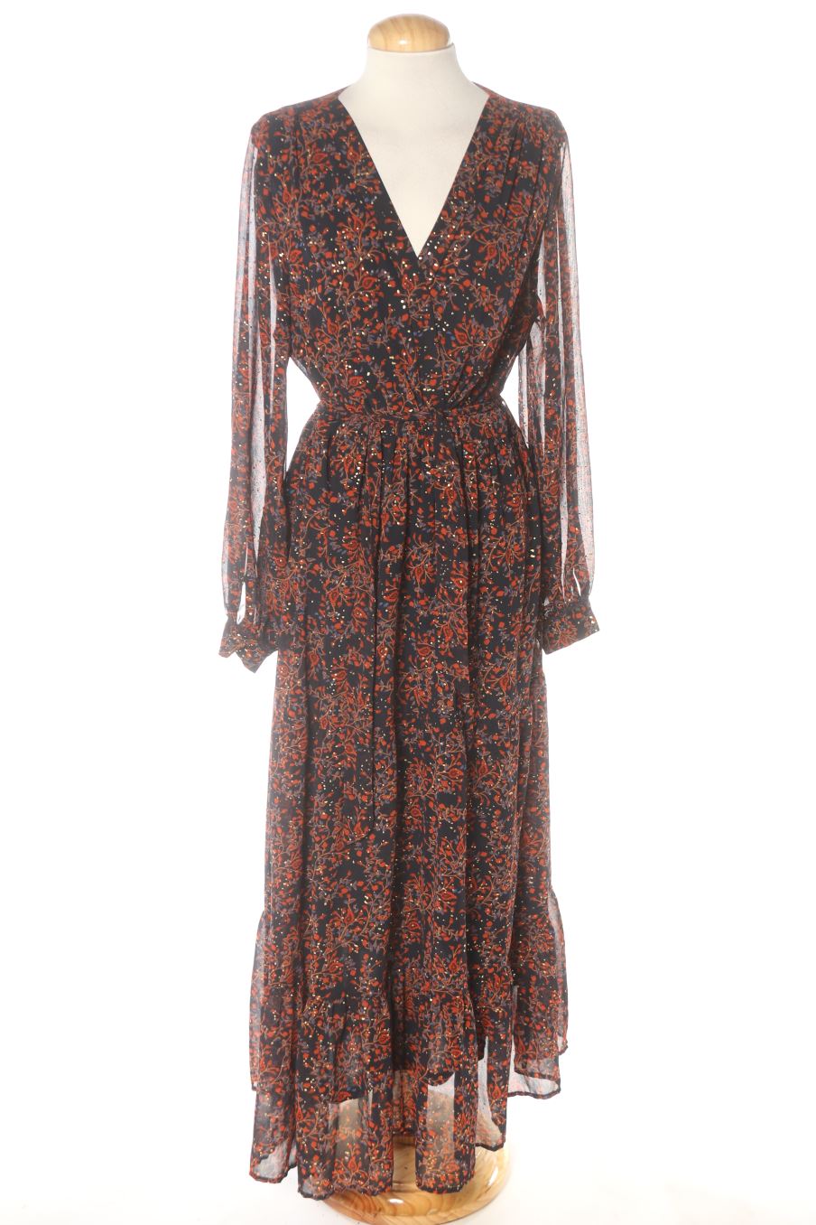Robe casual Grace & Mila de la taille L, de couleur fleurs