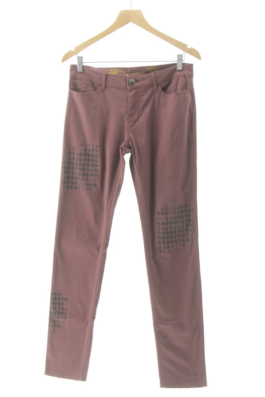 Jeans Desigual de la taille 38, de couleur bordeaux
