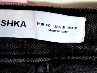 Vaquero de Bershka de la talla 40