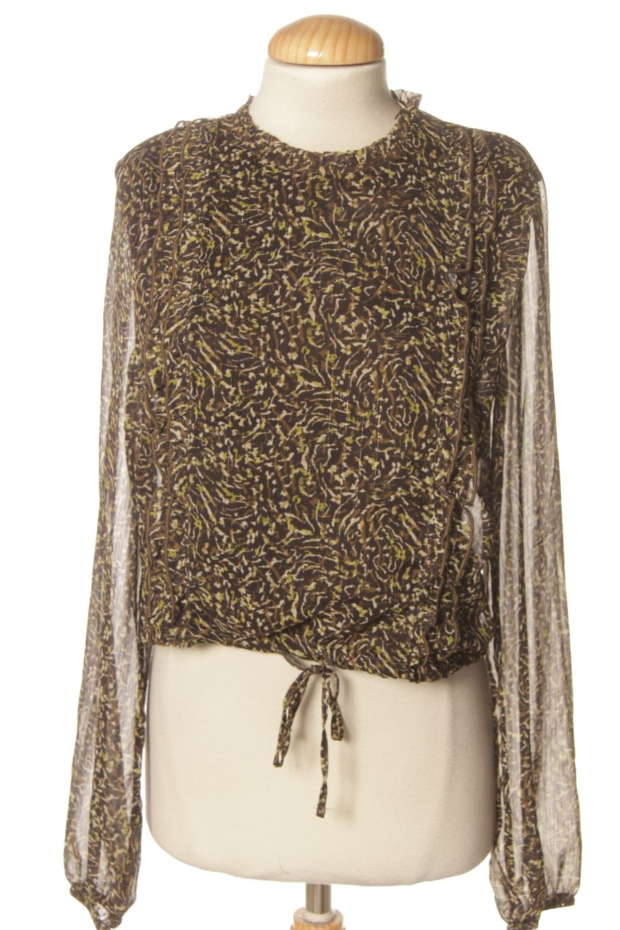 Blouse à manches longues Mango de la taille M, de couleur imprimés