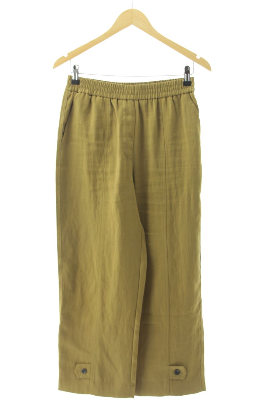 Pantalon Casual Zara de la taille XS, de couleur vert