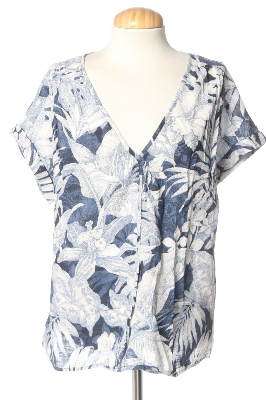 Blusa a maniche corte de H&M de la talla XS, de color blu