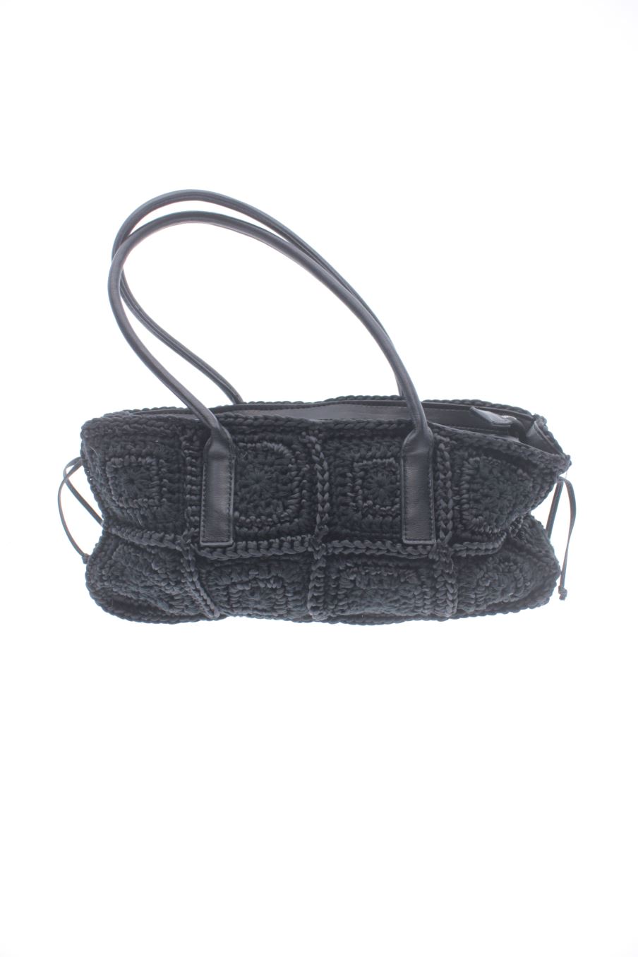 Bolso de Hombro Negro de Mango