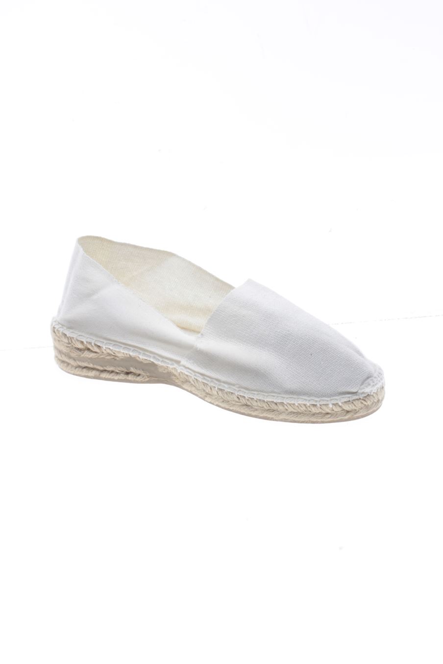 Chaussures plates de Made in spain de la taille 39, de couleur blanc de