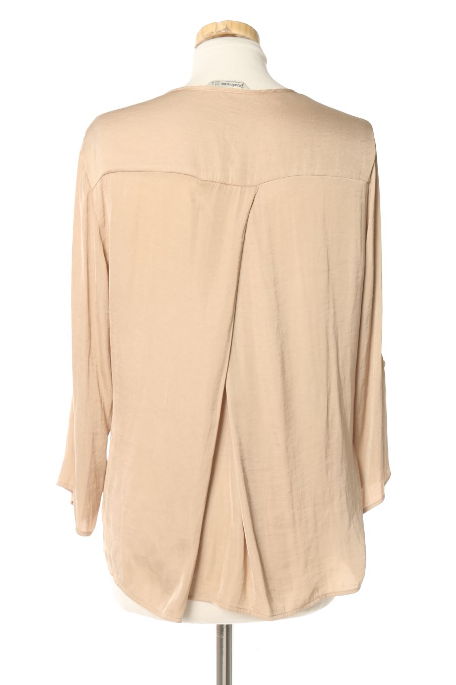 Blusa de manga larga de Stradivarius de la talla L, de color marrón