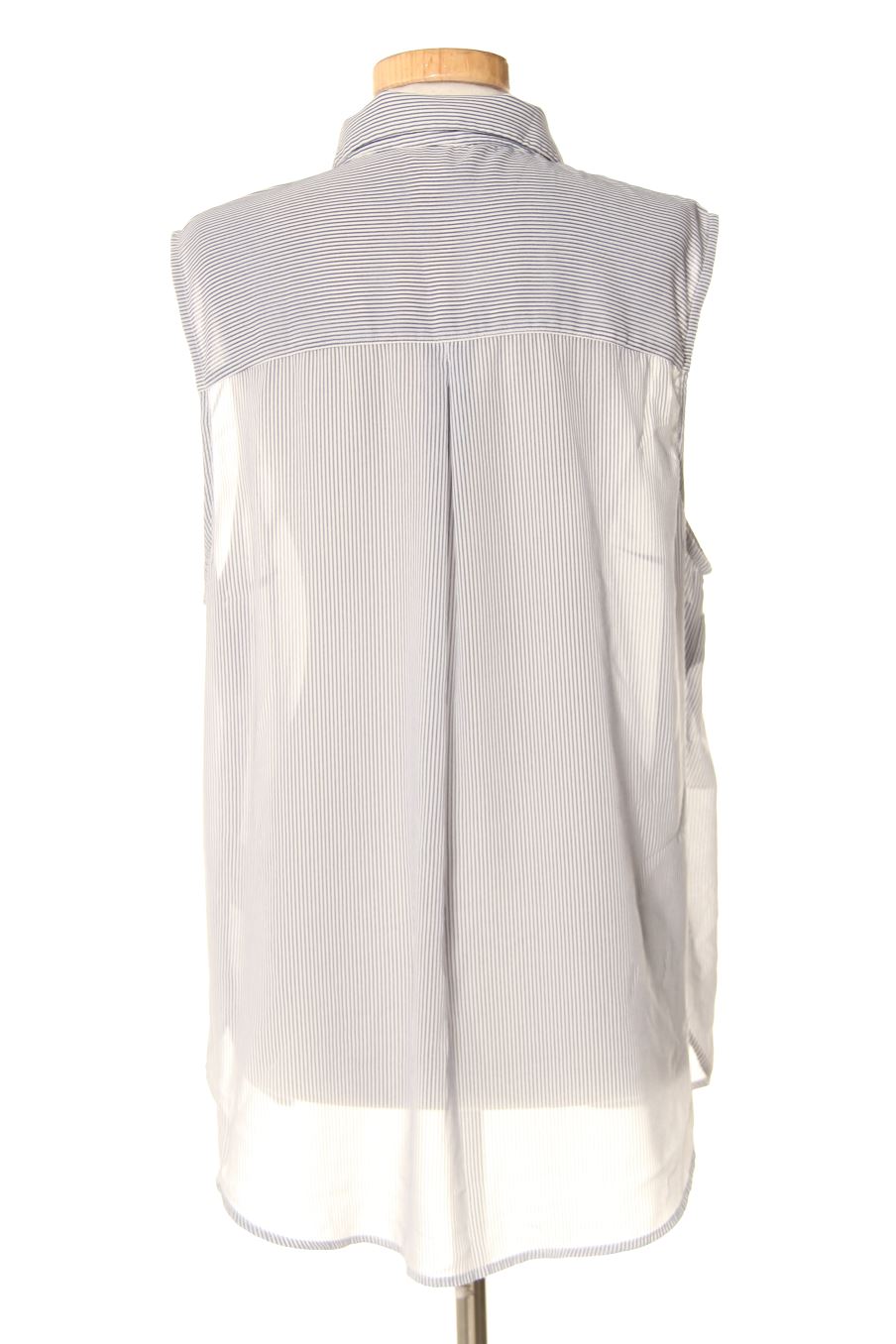 Camisa sin mangas de H&M de la talla 46, de color rayas