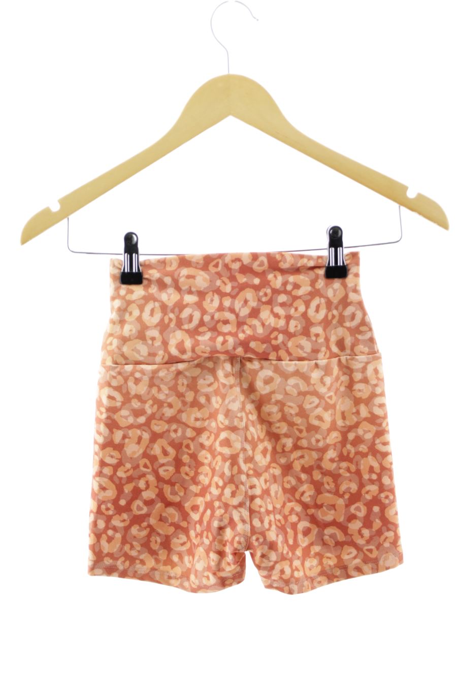Pantalones cortos de deporte de LET'S GYM de la talla S, de color marrón