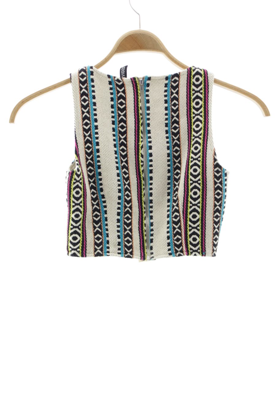 Top de H&M de la talla 32, de color estampado