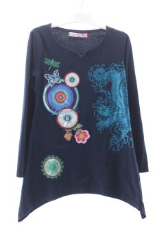 T-shirt manches longues 7 ans Desigual