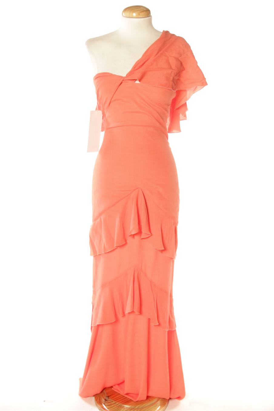 Vestido elegante de DEW & CORCH de la talla XS, de color coral