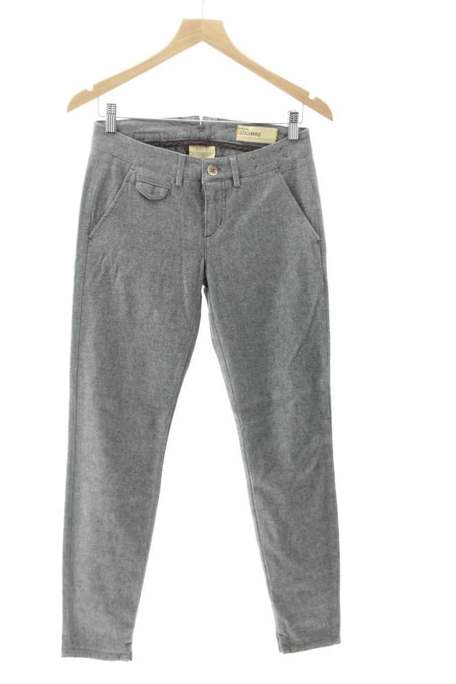 Pantalon Maison Clochard de la taille 36, de couleur gris