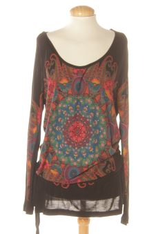 Camiseta manga larga XL Desigual