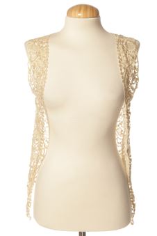 Gilet di stoffa S Musa by boho