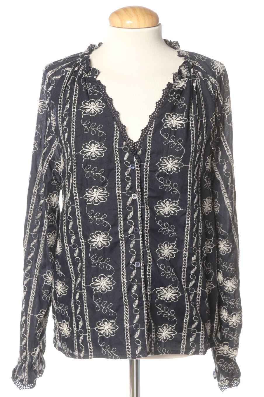 Blusa a maniche lunghe de polín et moi de la talla M, de color blu