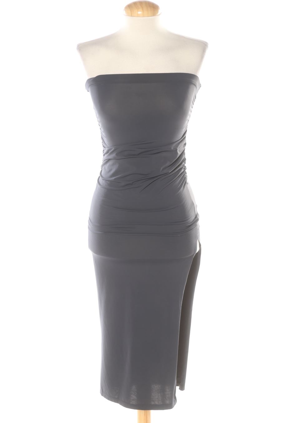 Robe casual Zara de la taille S, de couleur bleu marine