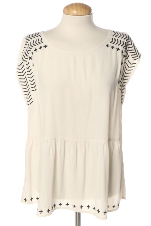 Blouse à manches courtes