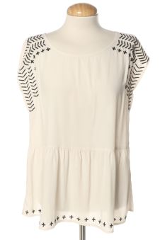 Blouse à manches courtes 40 Springfield, photo 1 sur 2