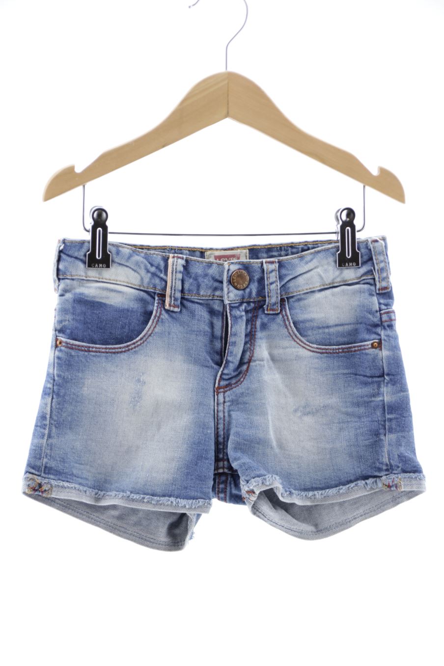 Short en jean Levi's de la taille 6 ans de denim de seconde main