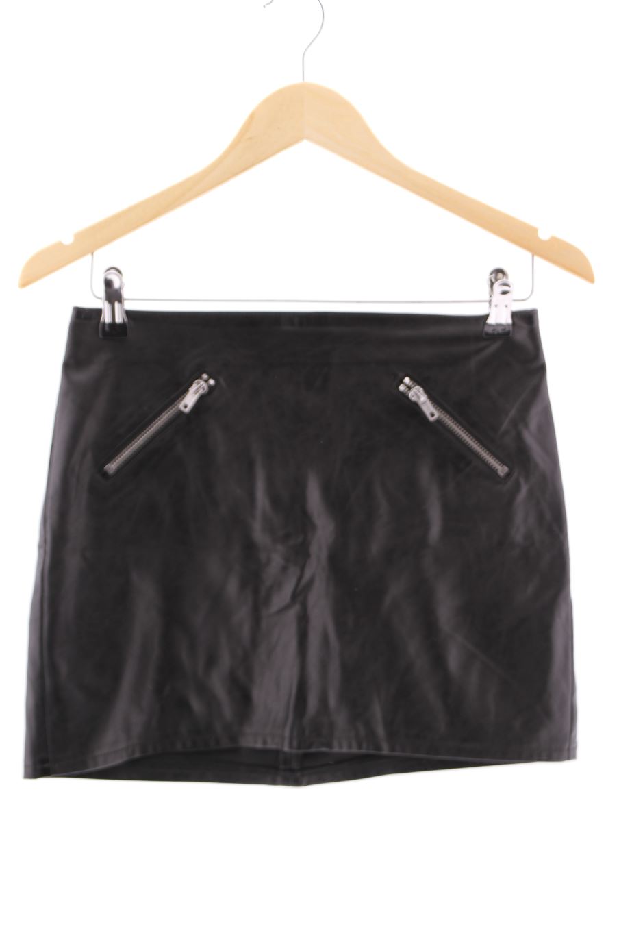 Jupe H&M de la taille 34, de couleur noir de synthétique