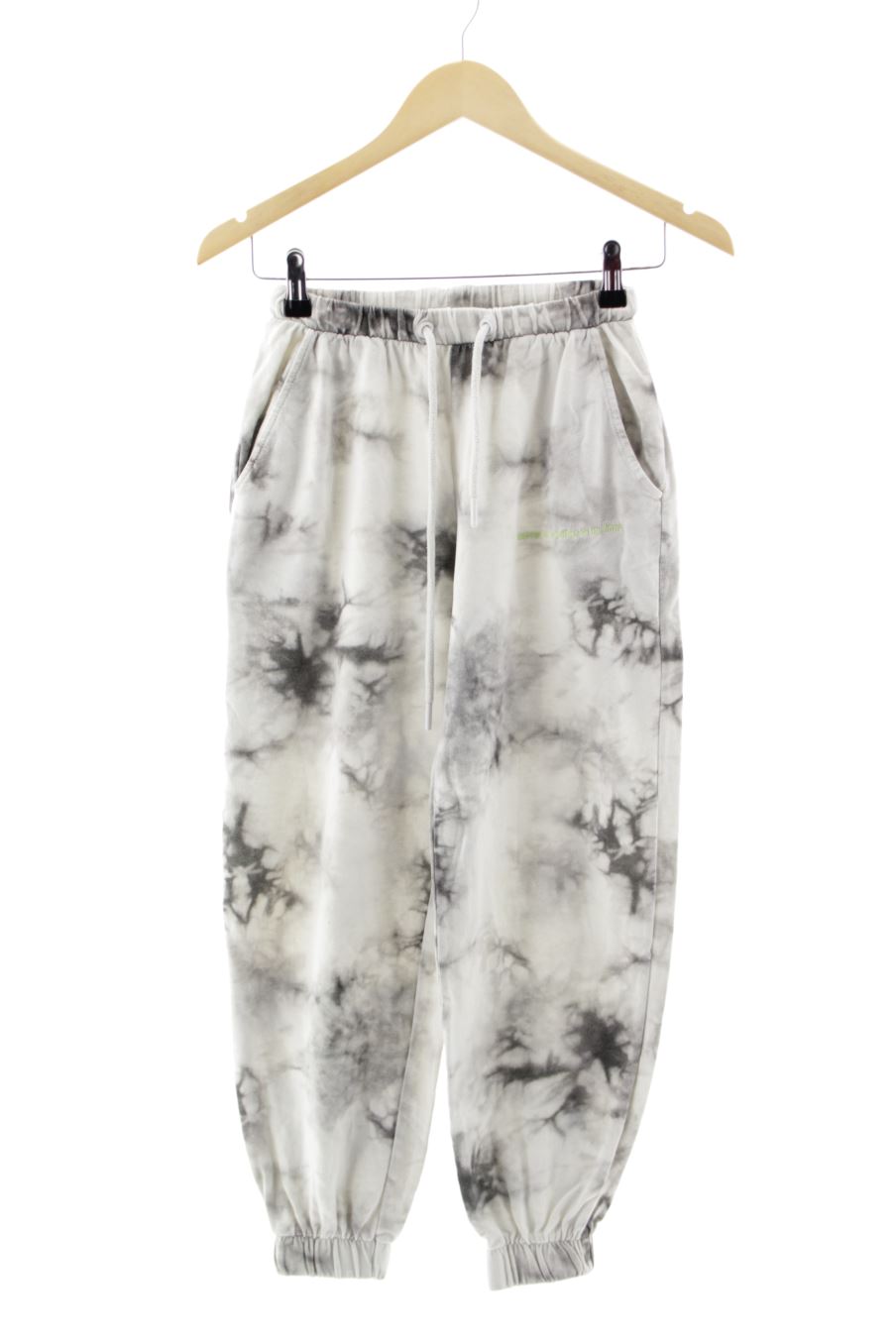 Pantalones de deporte de Bershka de la talla XS, de color gris
