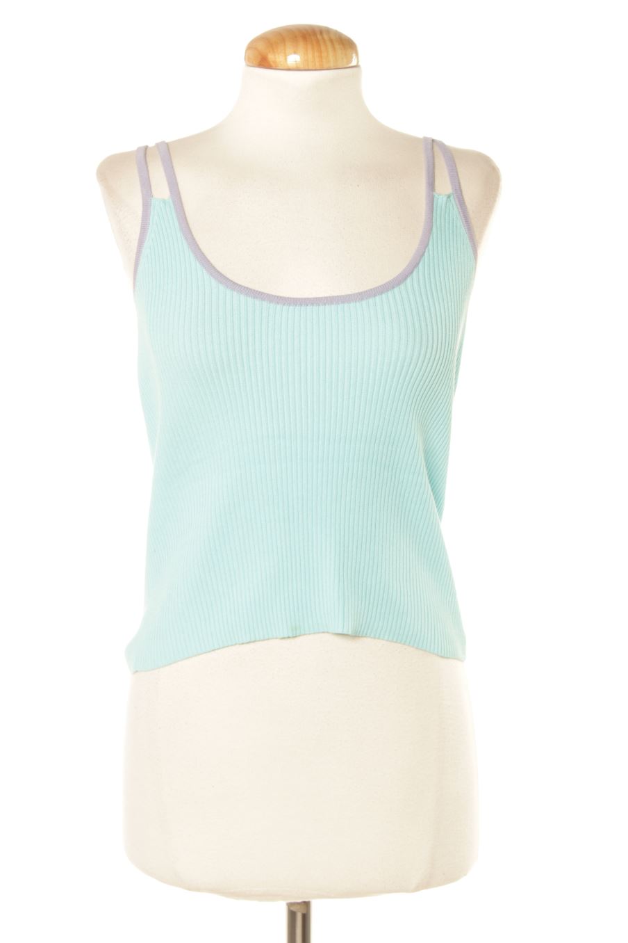 Top ASOS de la taille S, de couleur bleu