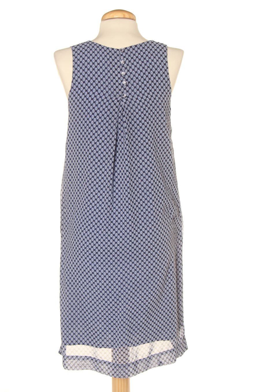 Robe casual Monoprix de la taille 36, de couleur bleu