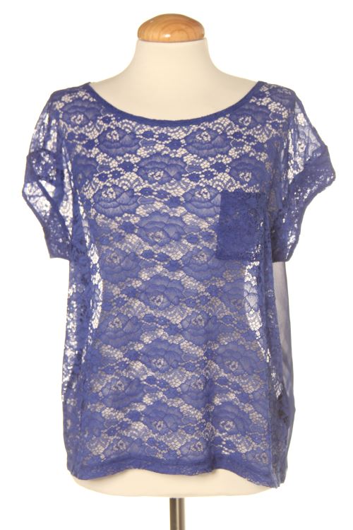 Blusa a maniche corte