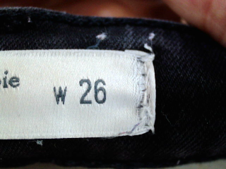 Jeans Abercrombie & Fitch de la taille 36, de couleur noir de denim