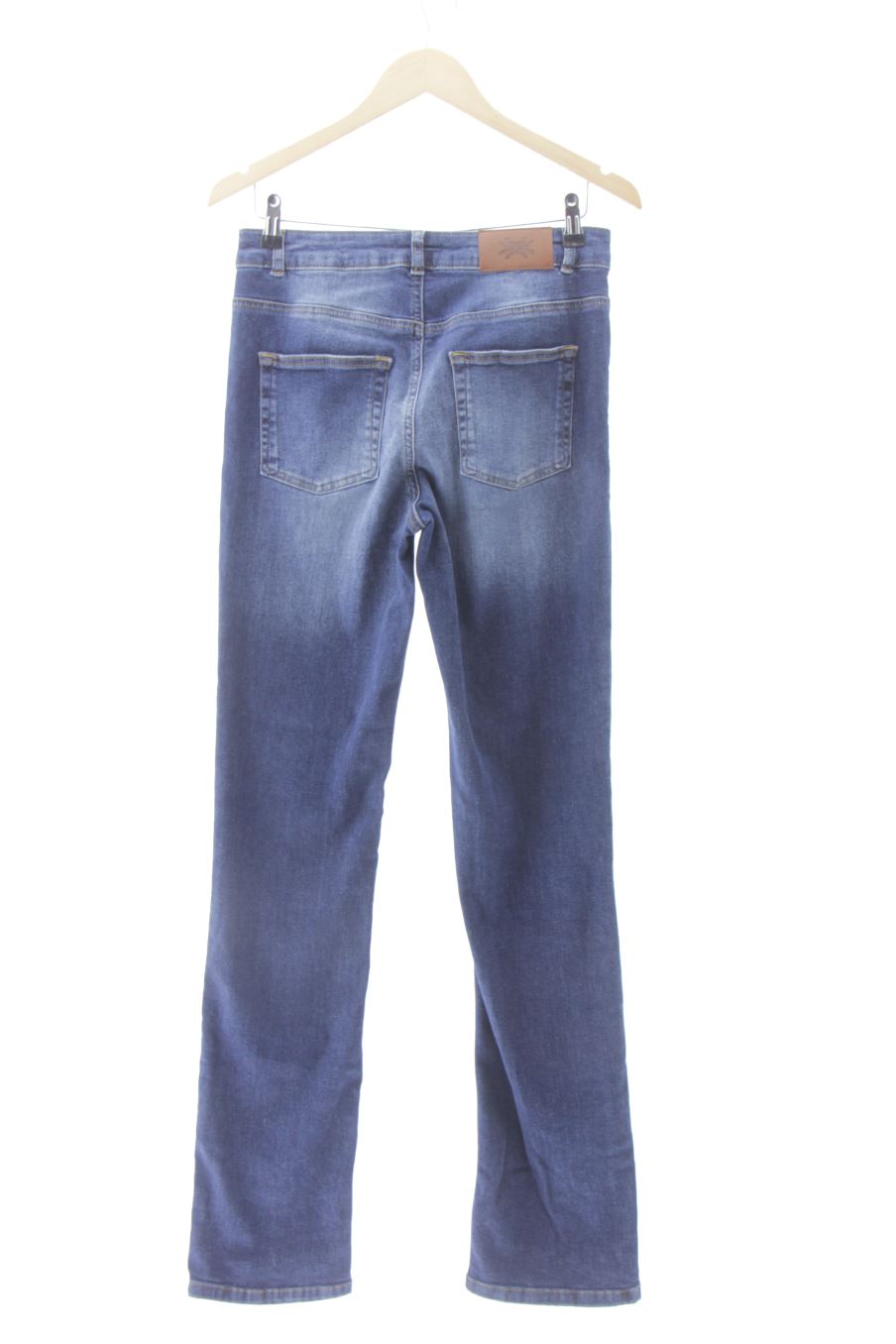 Vaquero de Benetton de la talla 38, de color azul de ropa vaquera