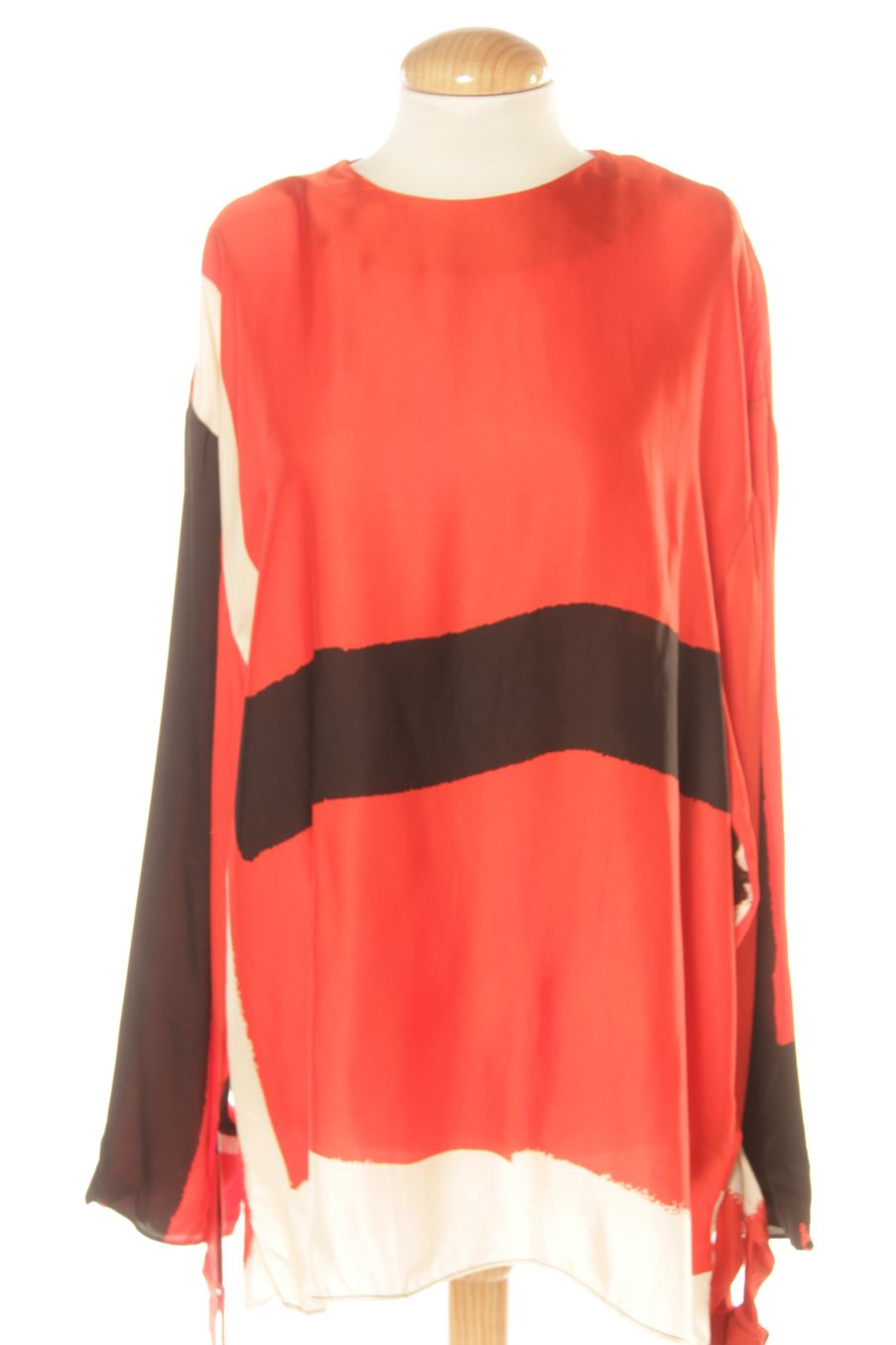 Blouse à manches longues Zara de la taille M, de couleur imprimés