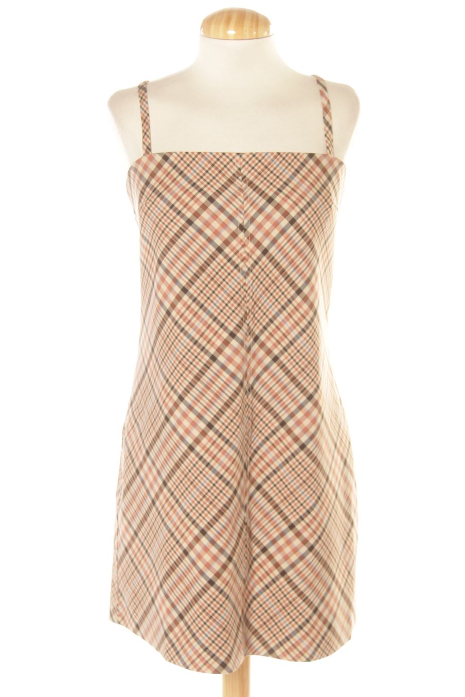 Robe casual Mango de la taille S, de couleur carreaux