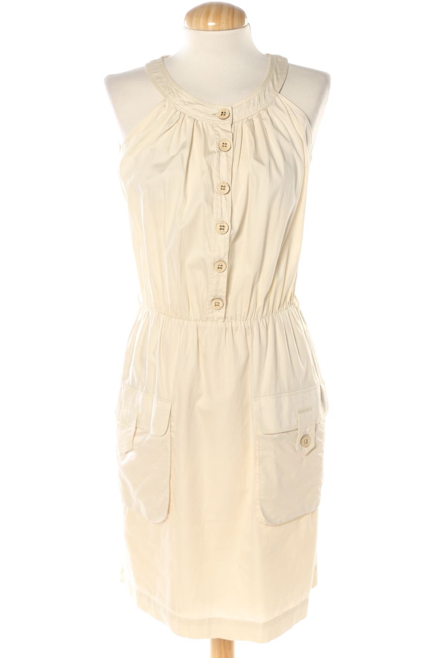Robe casual OKY COKY de la taille 38, de couleur beige
