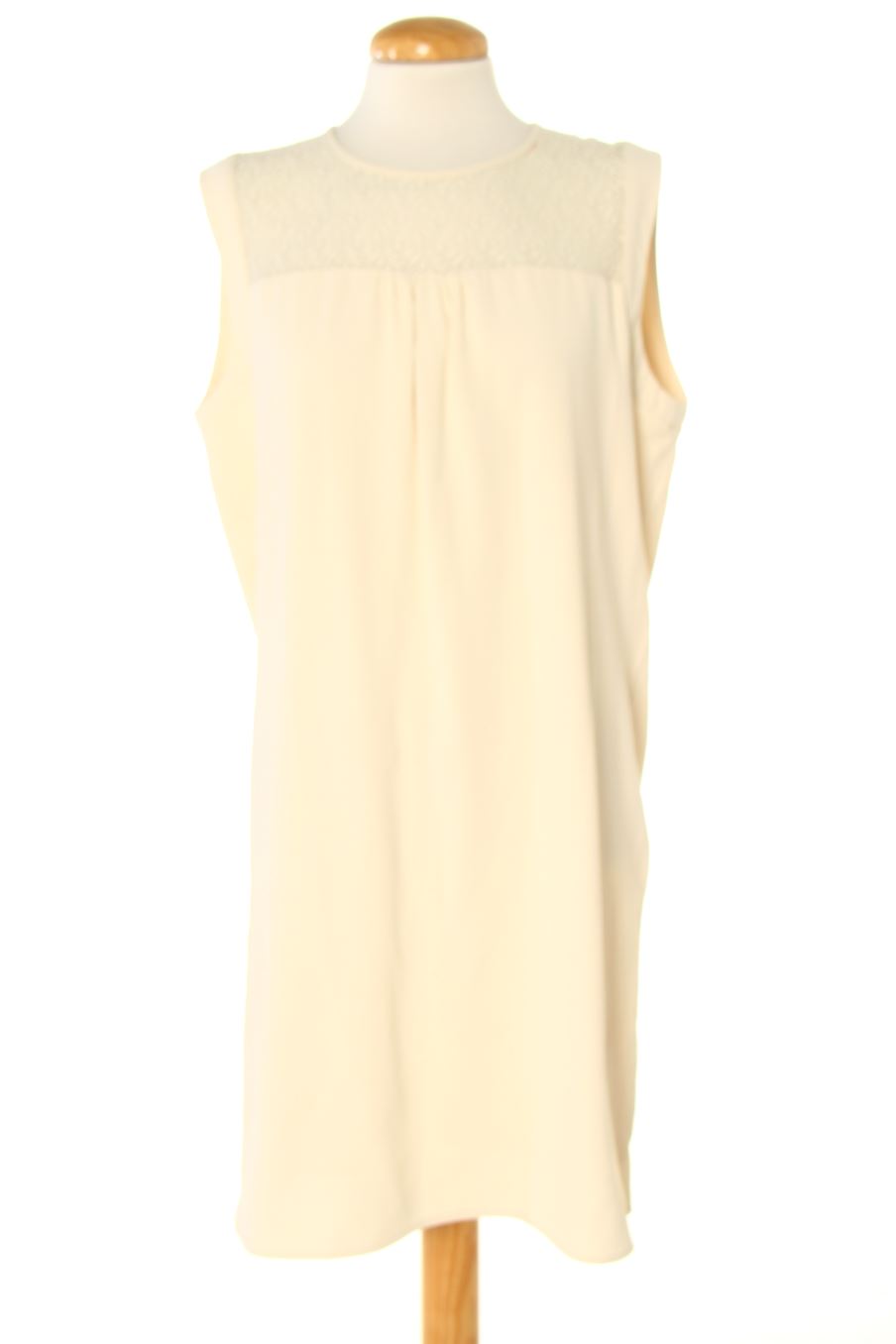 Vestito casual de Promod de la talla L, de color bianco