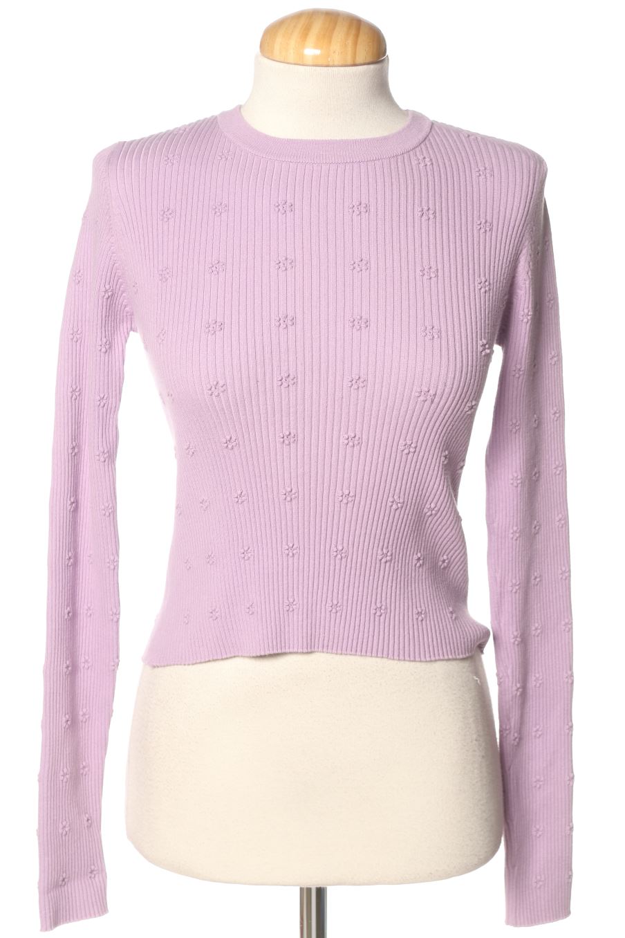 Pullover von Bershka Größe S, Farbe Violett, für