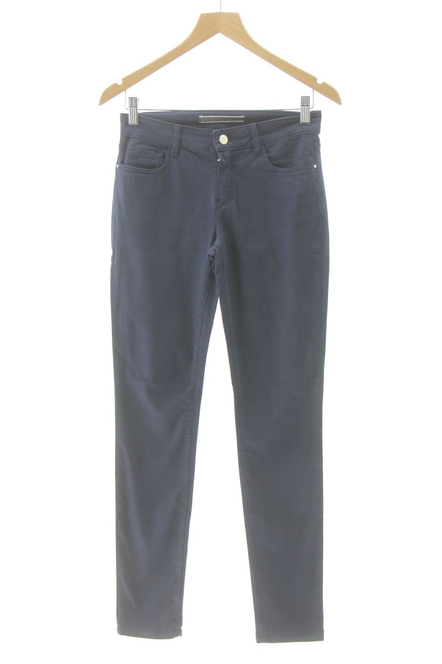Jeans Massimo Dutti de la taille 36, de couleur bleu marine de denim
