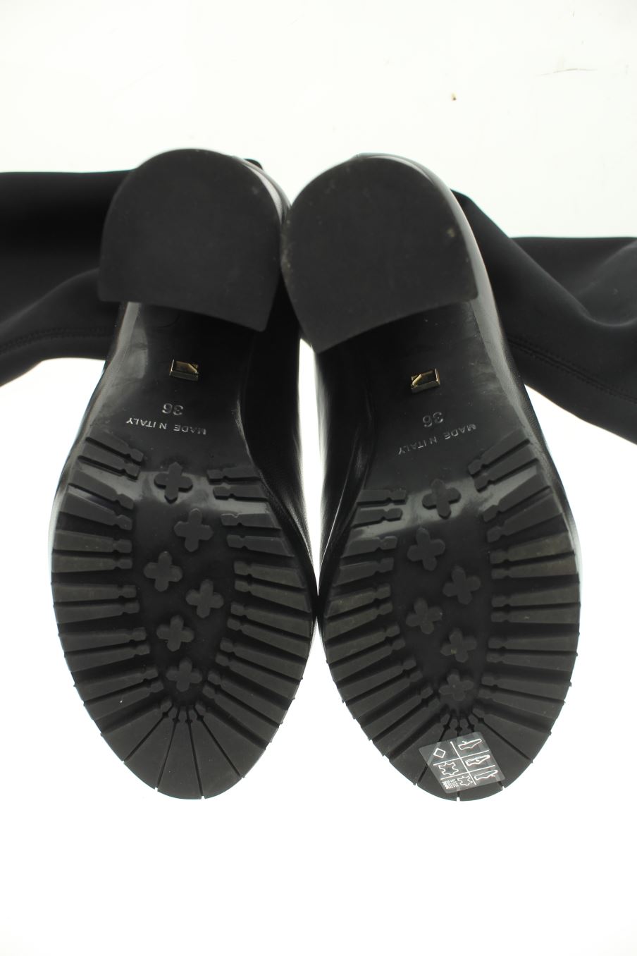 Botas de Atos Lombardini de la talla 36, de color negro de