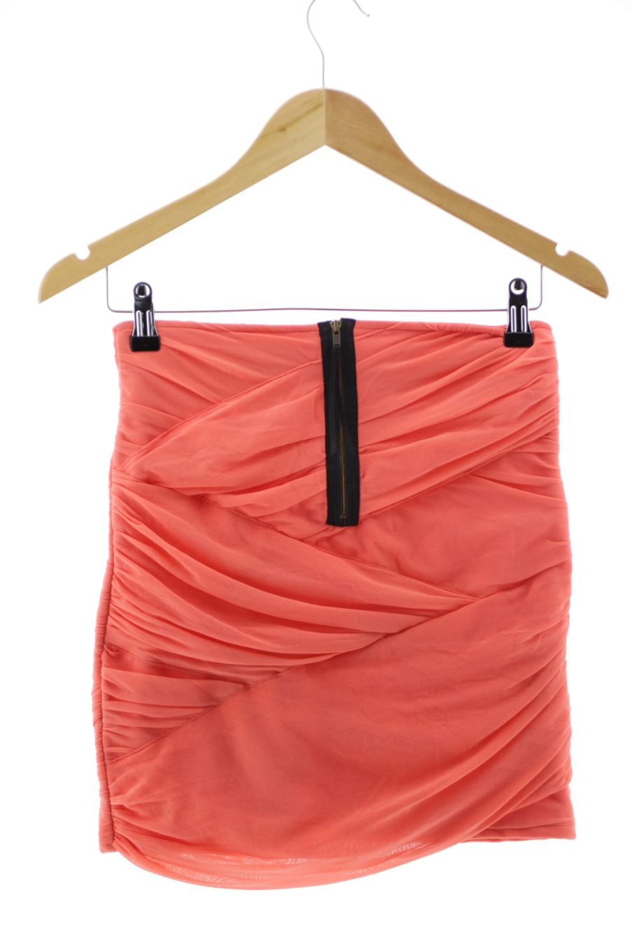 Faldas de Topshop de la talla 38, de color coral