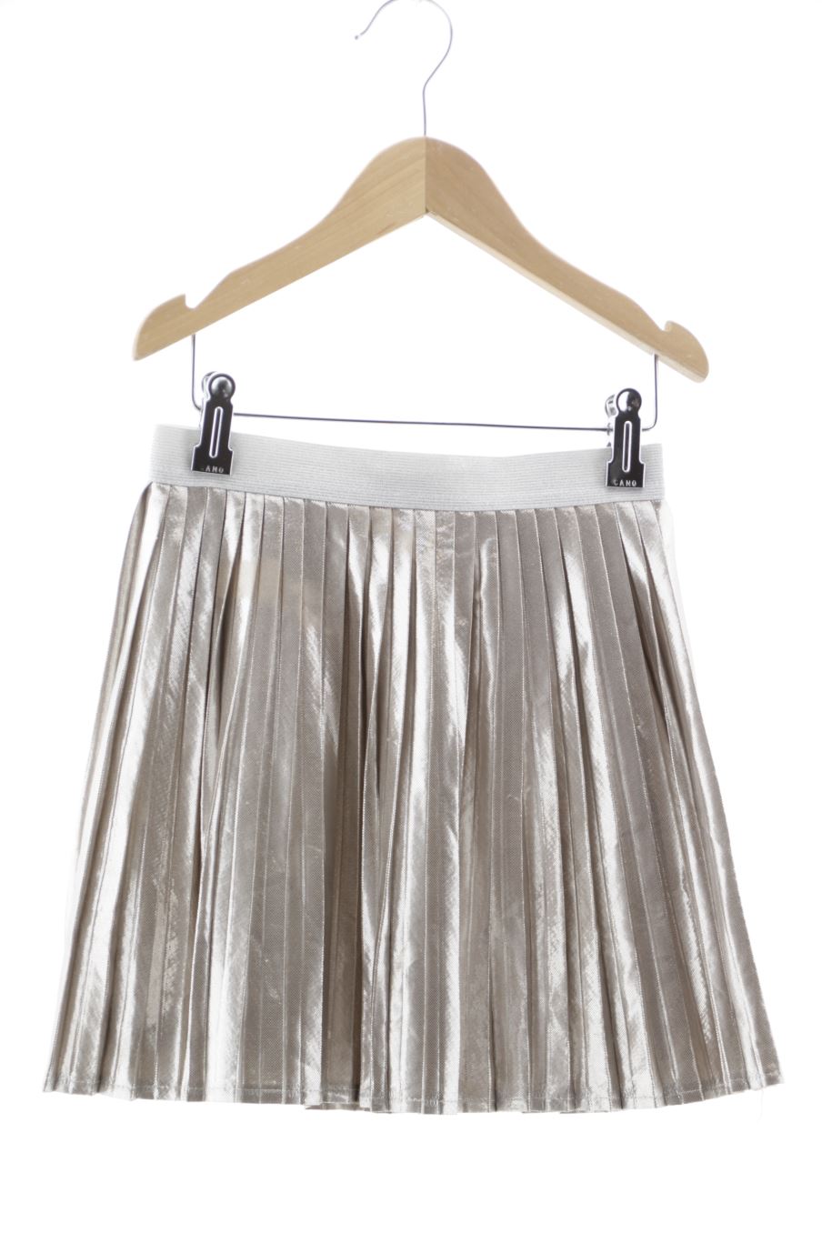 Mini-jupe H&M Noir Et Blanc - Taille M (8) - Viscose - Occasion Très Bon état