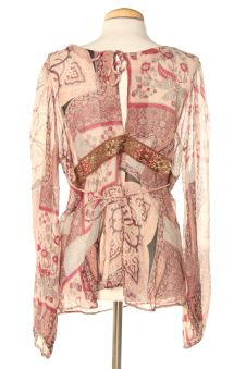 Blouse à manches longues L Andres Sarda