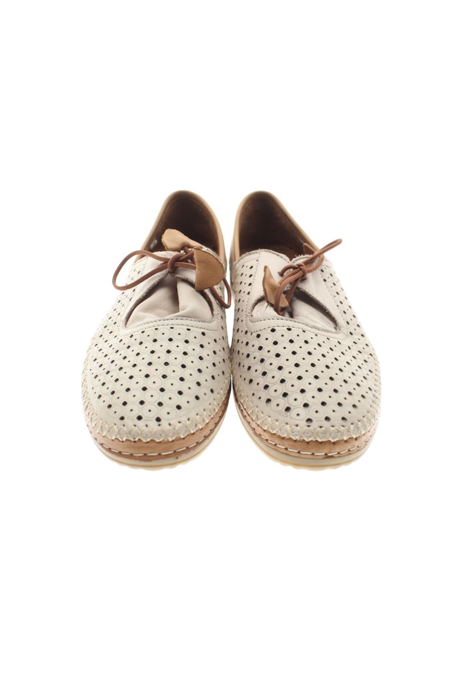 Zapatos planos de Coco & Abricot de la talla 36, de color beige de