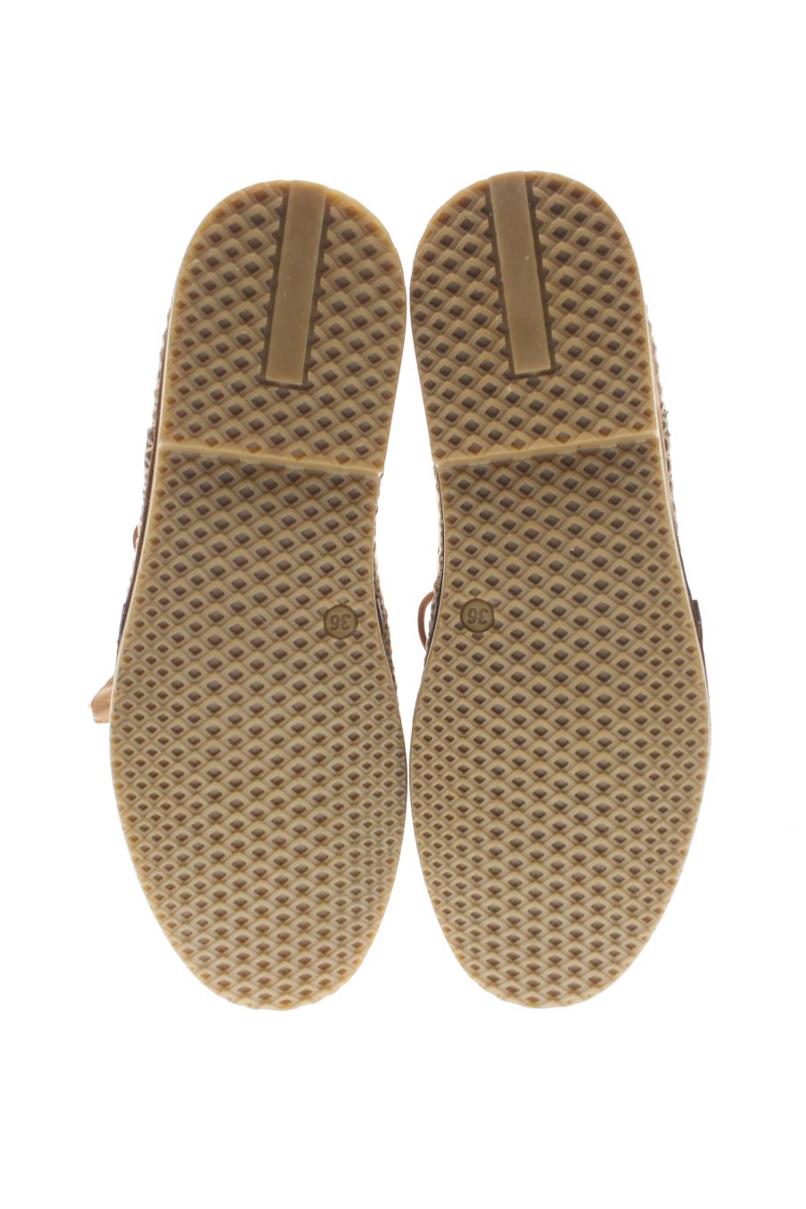 Zapatos planos de Coco & Abricot de la talla 36, de color beige de