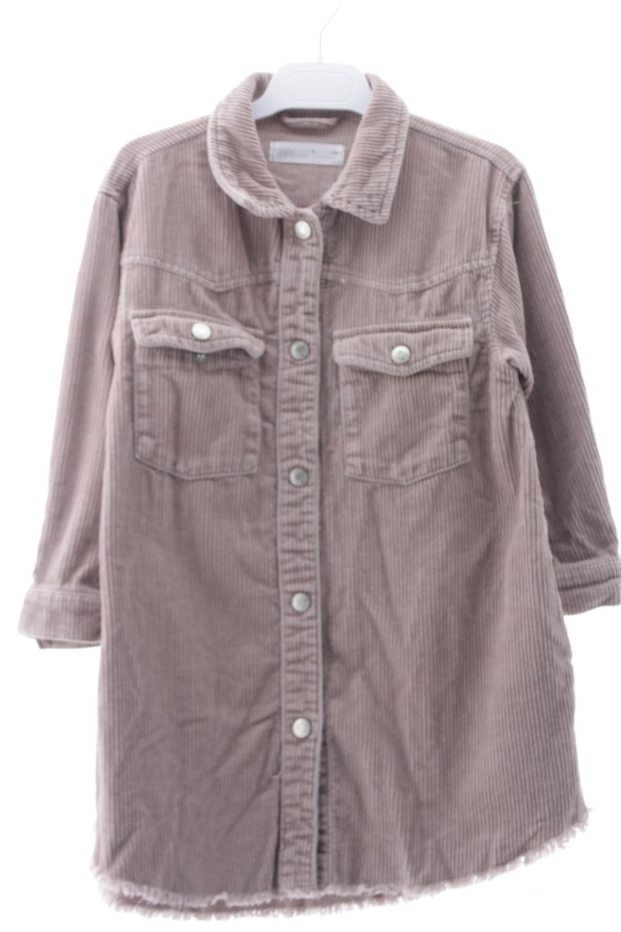 Vestido de Zara de la talla 6 años de pana de segunda mano